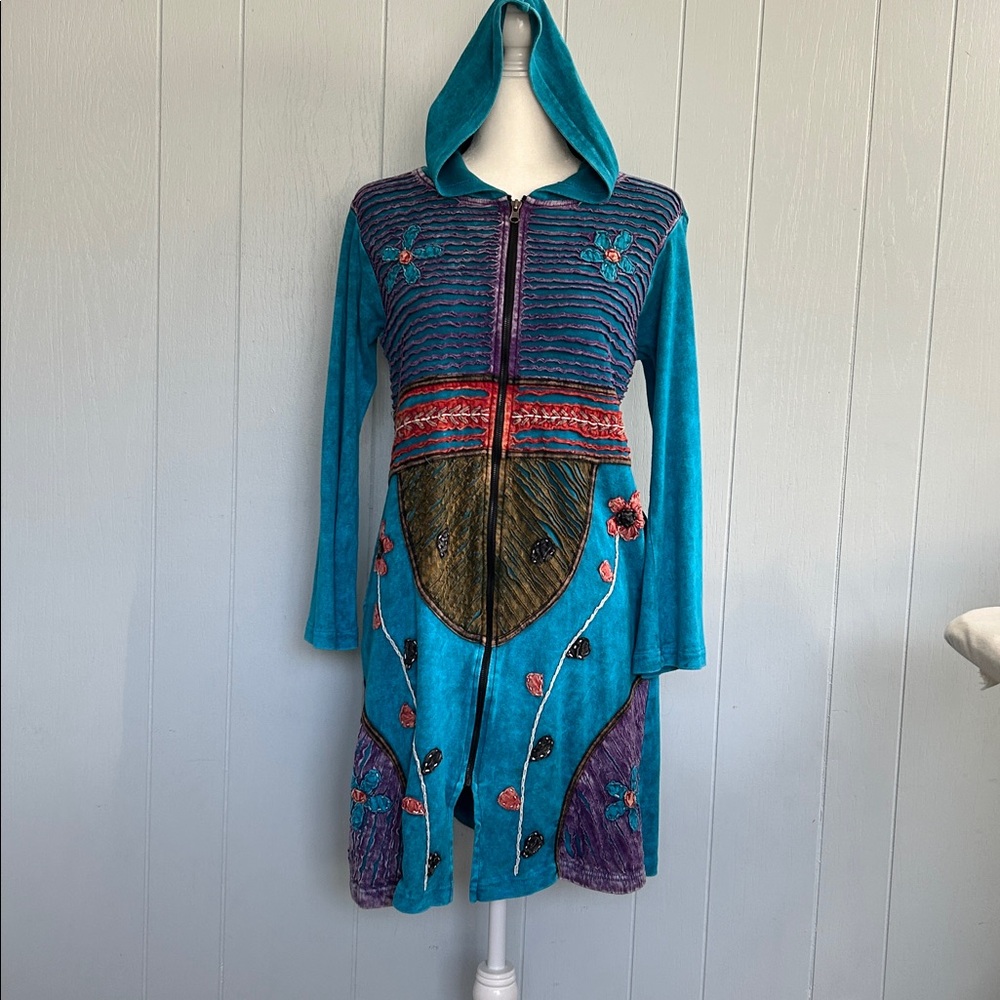 Long Line Hoodie Made in Nepal
